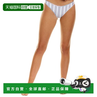 自营lovers & friends爱人和朋友只是不在乎比基尼底部-蓝色 美国