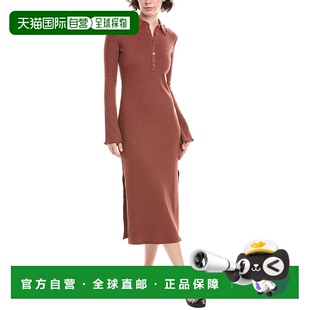 自营 Nation LTD雷尼毛衣-棕色连衣裙 美国直发奥莱