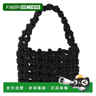 自营karaKnot Shoulder Bag - black 美国奥莱直发编织包单肩包