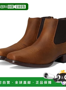 1h可退 香港直邮潮奢 ariat 男士 Booker Ultra 方头西部风格靴子