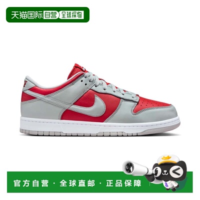 自营MENS NIKE DUNK LOW VARSITY RED/SILVER_FQ6965-600 - grey