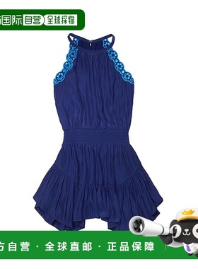 自营 Ramy Brook 无袖迷你连衣裙 - 蓝色 美国奥莱直发