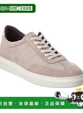 自营M by Bruno Magli Serafino绒面运动鞋-灰色 美国奥莱直发