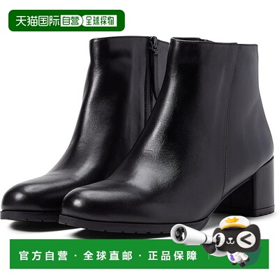自营Naturalizer Bay H8064L2001 Boot Women Black Leather Wate