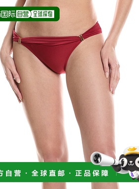 自营 ViX实心Bia管比基尼底部-红色 美国奥莱直发