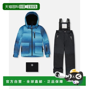 自营deux par deuxTwo-Piece Play Snowsuit with Printed Jacket