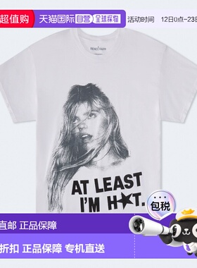 自营Aeropostale Renee Rapp Relaxed Graphic Tee - white 美国