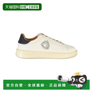 自营Blauer Leather Men Men's Sneaker - white 美国奥莱直发
