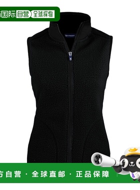 自营 cutter & buckCutter&Buck Cascade生态羊毛女式背心-黑色