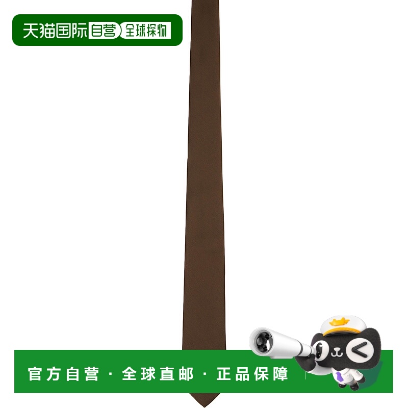 1h可退 香港直邮潮奢 The Frankie Shop 女士 棕色 Lene 领带 NTF