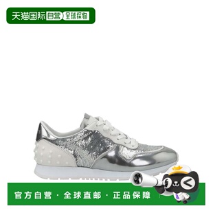 Metallic Sequined 美国奥 Sneakers silver Leather 自营Tod