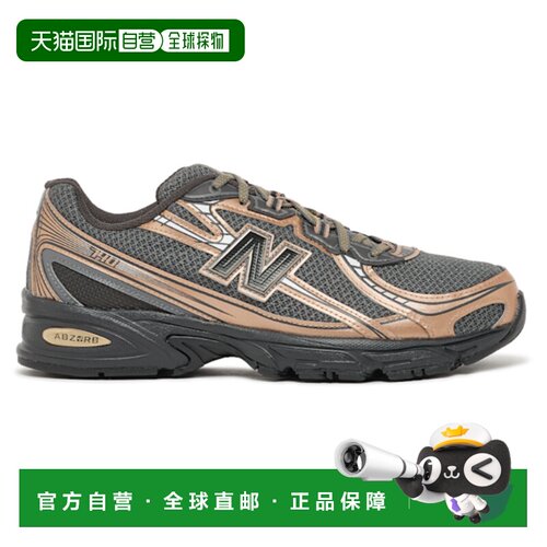 自营new balance男士740v2黑色castlelock金色金属色-金色金属色