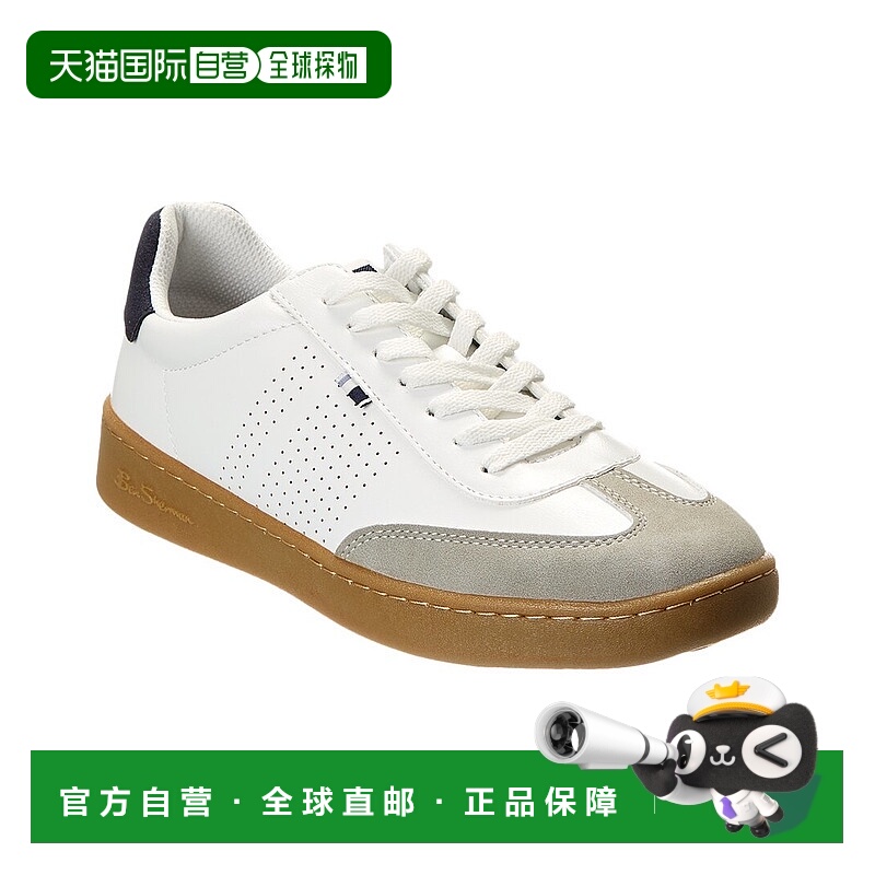 自营 ben sherman本 谢尔曼格拉斯哥运动鞋-白色 美国奥莱直发