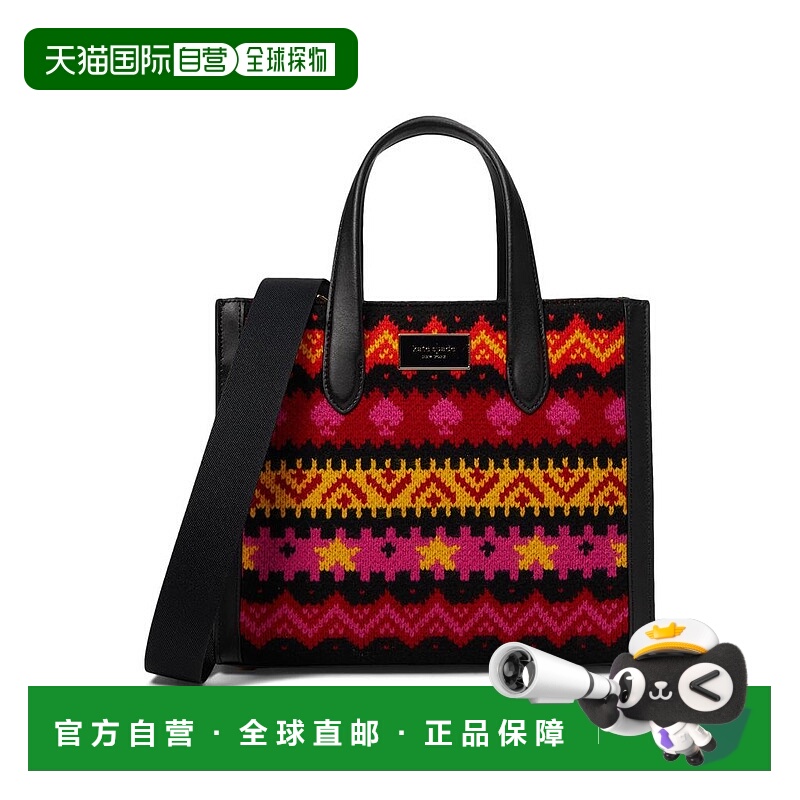 1h可退 【美国直邮】kate spade女士小号托特包拉链通勤时尚百搭