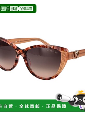 自营Marciano by Guess女式太阳镜-棕色 美国奥莱直发