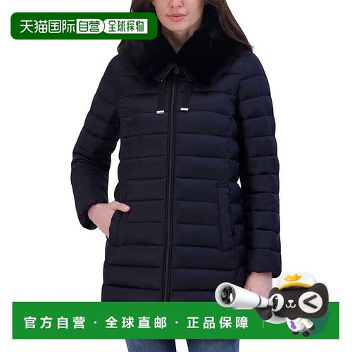 自营Tahari Puffer Jacket - blue 美国奥莱直发