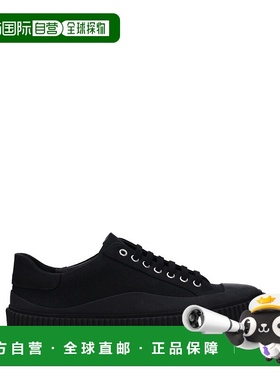 自营 Jil Sander Fabric Men's Sneakers - black 美国奥莱直发