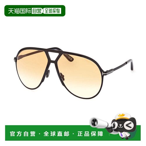 美国直邮自营tom fordFT1060 01F闪亮黑色/棕色渐变-闪亮黑色 美