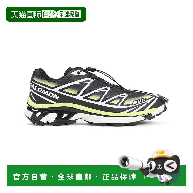 自营salomonDynamic Dual-Tone Sneakers With Rugged Sole - bla