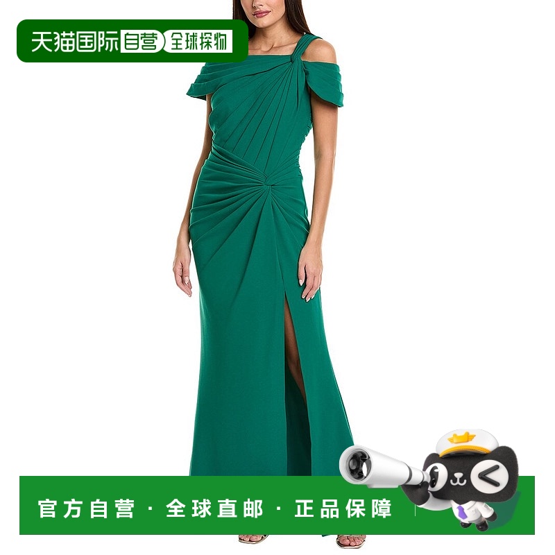 自营 Tadashi Shoji礼服-绿色 美国奥莱直发