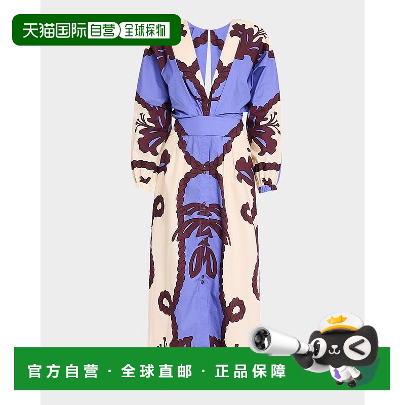 【美国直邮】johanna ortiz 女士 连衣裙长袖印花