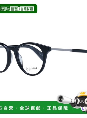 自营Yohji Yamamoto男式光学镜框-黑色 美国奥莱直发
