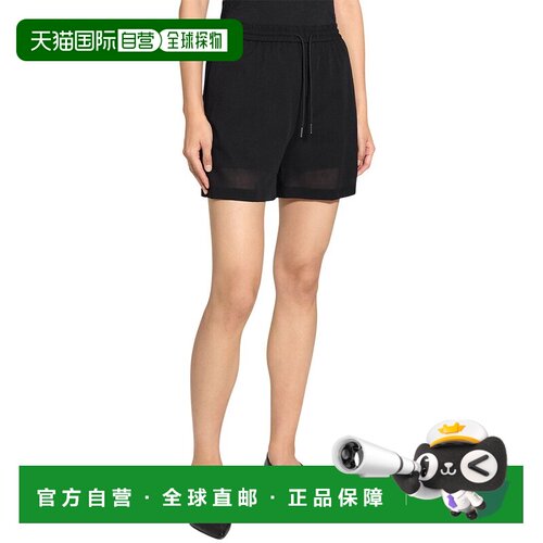 自营Theory Pull-On Short - black 美国奥莱直发短裤