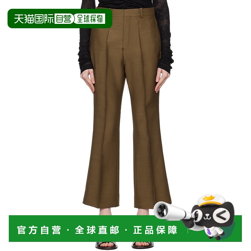 1h可退 香港直邮潮奢 BITE 女士 绿色 Credo 长裤 1166964019