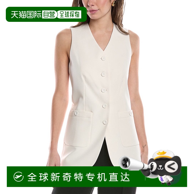 自营Anne Klein Vest - white 【美国奥莱】直发