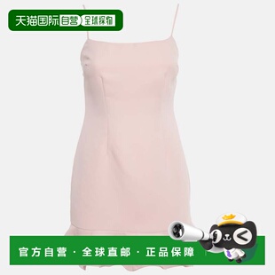 自营lovers & friendsLovers + Friends Pink Crepe Flounce Mini