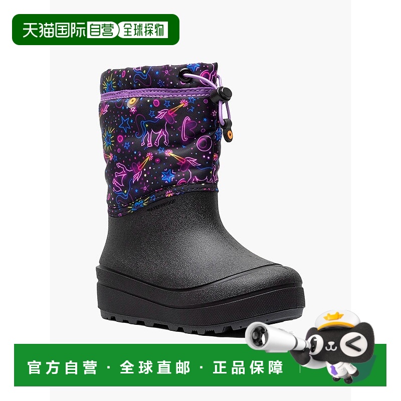 自营Bogs Snow Shell 73065-540 Kids Purple Multi Waterproof W