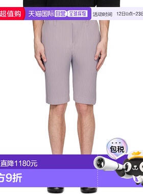 1h可退 香港直邮潮奢 Homme Plisse Issey Miyake 男士 紫色 Tail