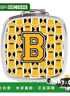 自营 Carolines Treasures CJ1080-BSCM 字母 B 足球黑色正品