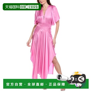 pink 自营Maje Dress Maxi 美国奥莱直发连衣裙 Woven