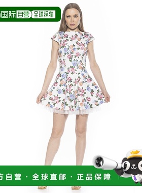 自营 alexia admorAleena Dress - ivy florals print 美国奥莱直