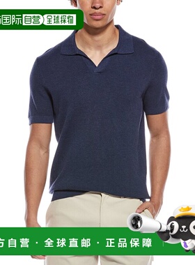 自营Brooks Brothers Pique Buttonless Polo Sweater - blue 美