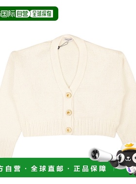 自营 Opening Ceremony OPTIC WHITE 短款针织开衫 - 白色 美国奥