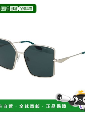 自营Trussardi Metal Women's Sunglasses - silver 美国奥莱直发
