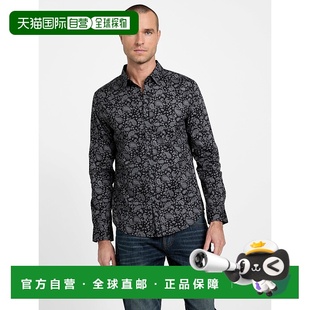 black Shirt 美国奥莱直发 Paisley 自营guessGlaston