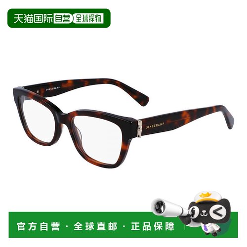 自营 Longchamp Women's 51 mm Havana Opticals - havana 美国奥