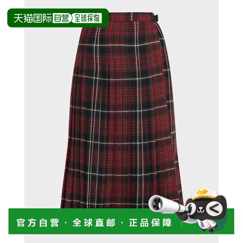 1h可退 【美国直邮】burberry 女士 半身裙长裙a字裙中长裙
