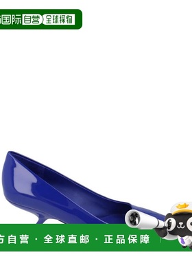 自营salvatore ferragamoEva 55 Patent Leather Pumps - bluette