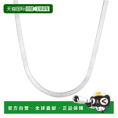 自营the loveryMini Herringbone Necklace - 14k white gold 美