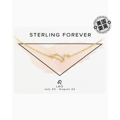 sterling foreverDelicate Constellation Necklace - gold-leo