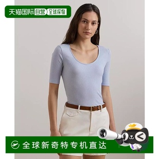 上装 lauren 女士 T恤修身 美国直邮 1h可退 ralph