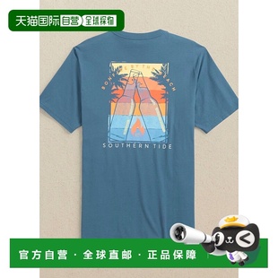Ridge男式 T恤 自營 tideBlue The Beach短袖 southern Bonfire