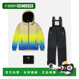 自营deux par deuxTwo-Piece Play Snowsuit with Gradient Jacke