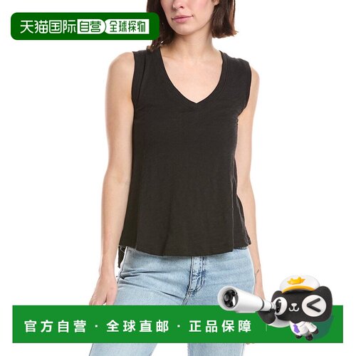 自营ATM Anthony Thomas Melillo Slub Jersey V-Neck Tank Top