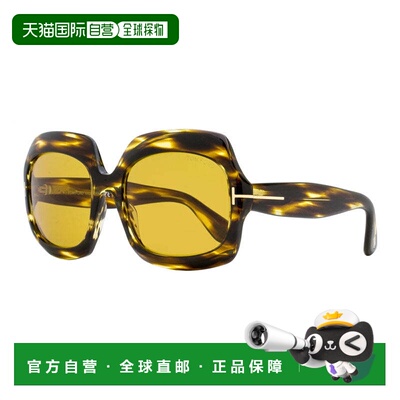 自营tom fordFT1155 05E Black/Brown - dark havana 美国奥莱直