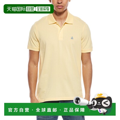 自营Brooks Brothers Slim Fit Polo Shirt - yellow 美国奥莱直